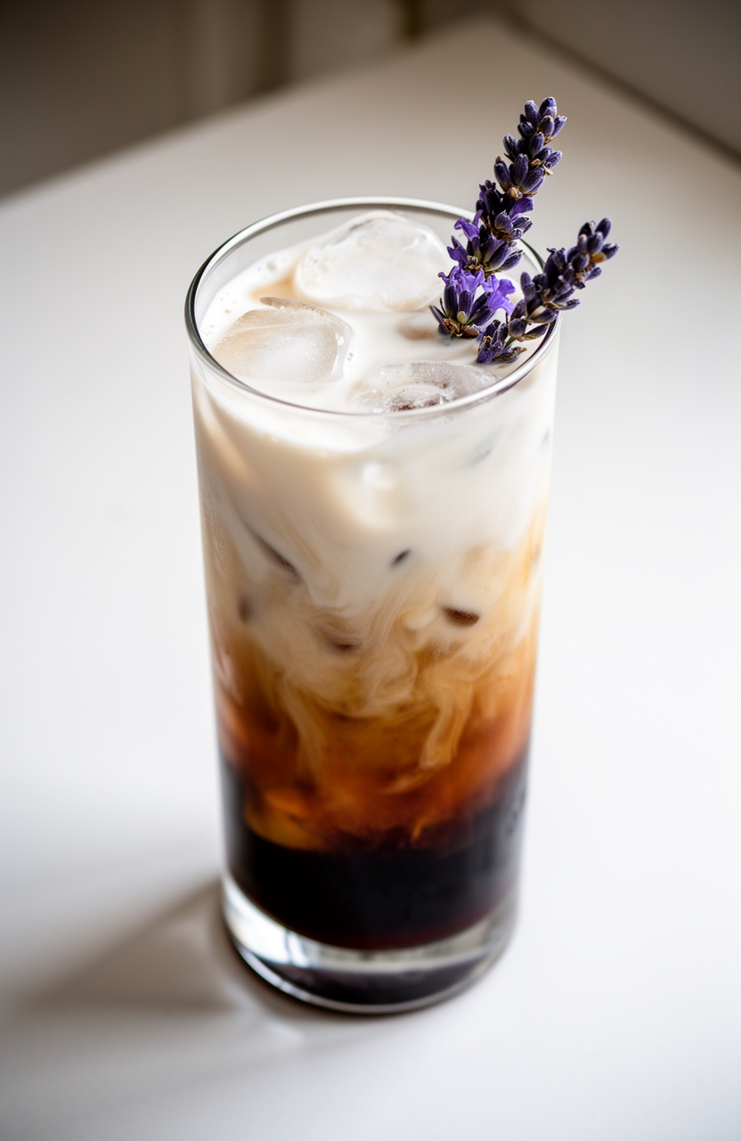Lavender Oat Milk Cold Brew