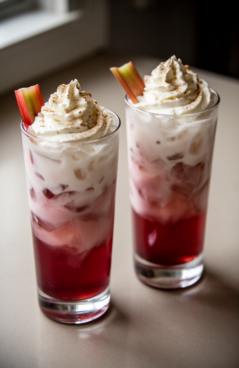 Maple Vanilla Rhubarb Pie