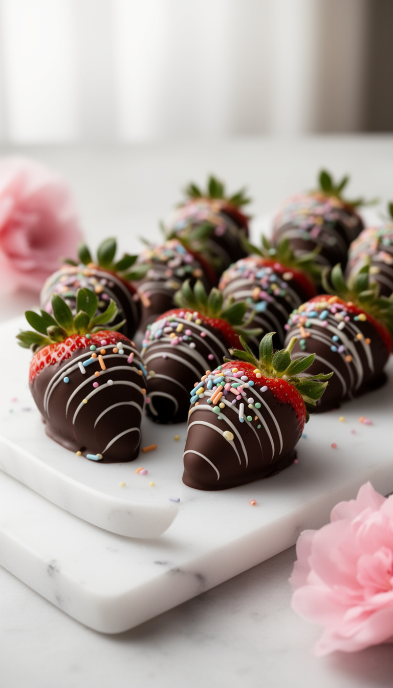 Mother's Day Chocolate Covered Strawberries Dipped in 20 Minutes - American