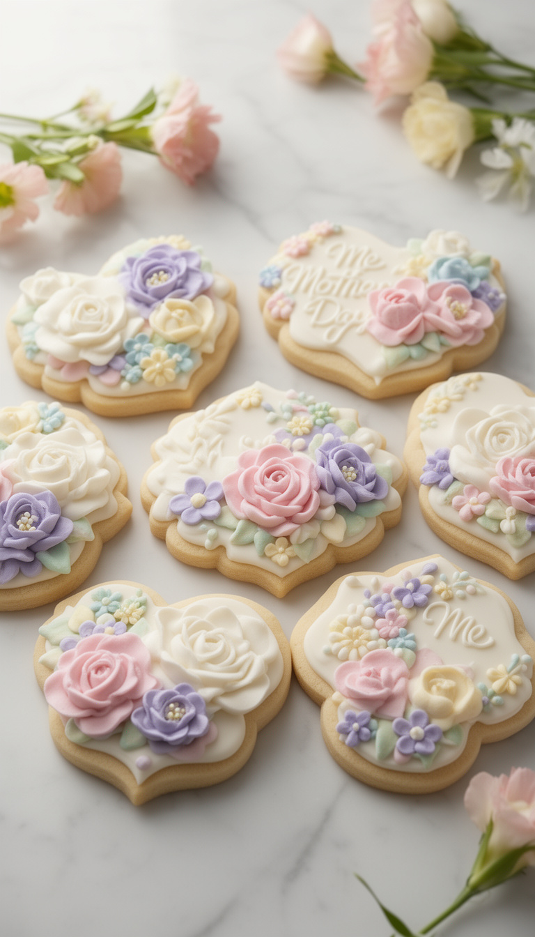 No-Spread Mother's Day Sugar Cookies with Perfect Clean Edges - American