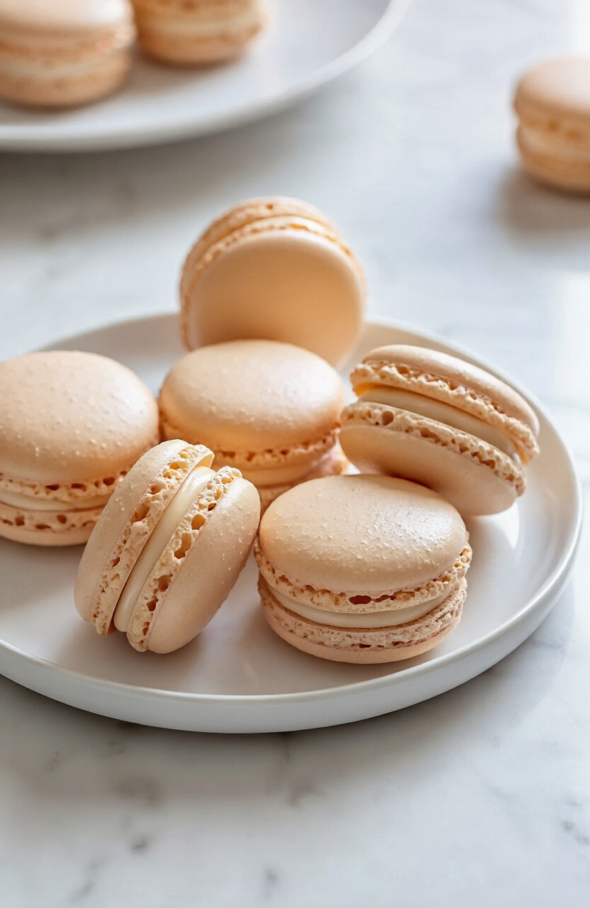 Pastel Macaron Cookie Display