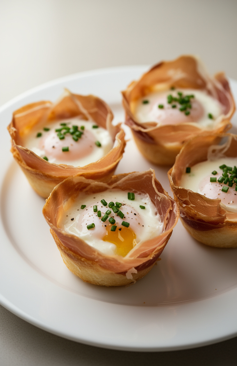 Prosciutto Egg Cups