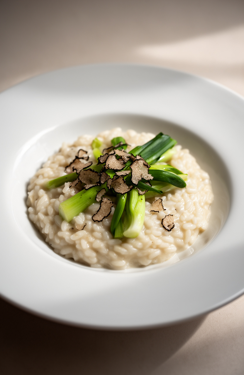 Ramp and Truffle Risotto