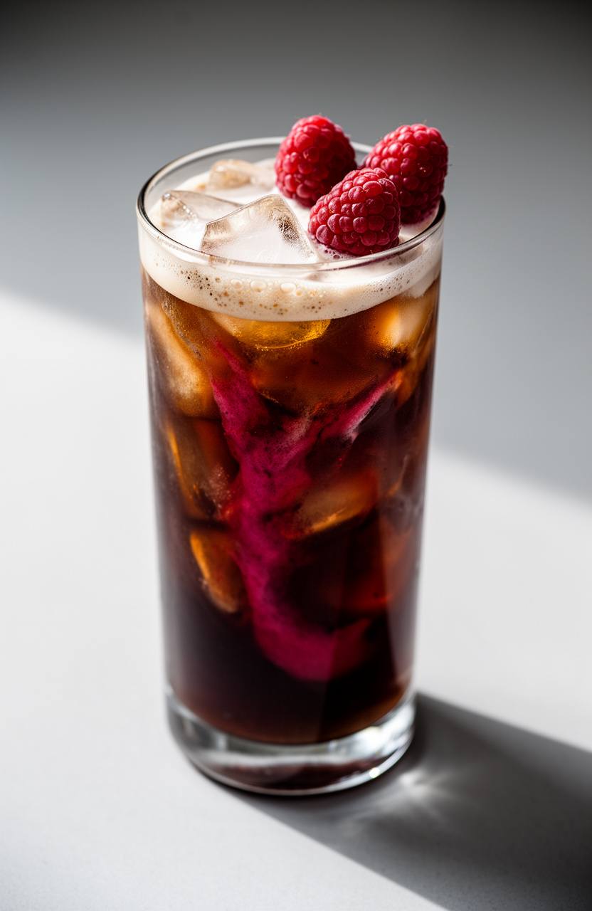 Raspberry Brown Sugar Cold Brew