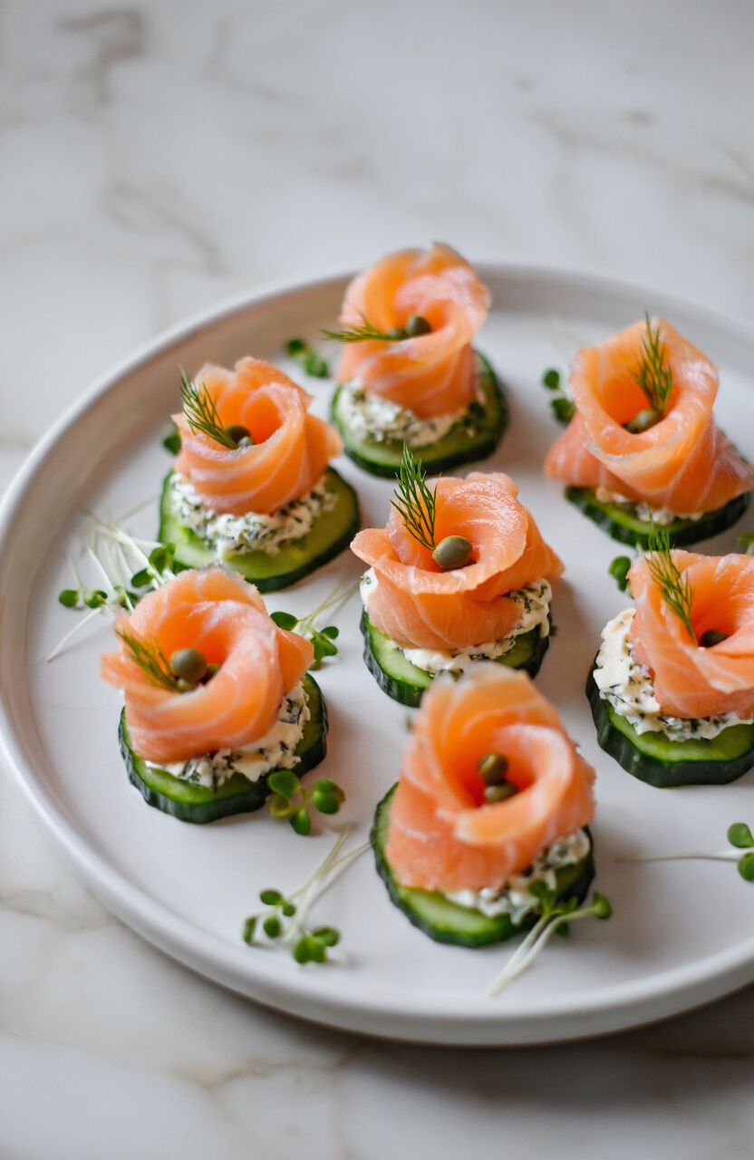 Smoked Salmon Rose Bouquet
