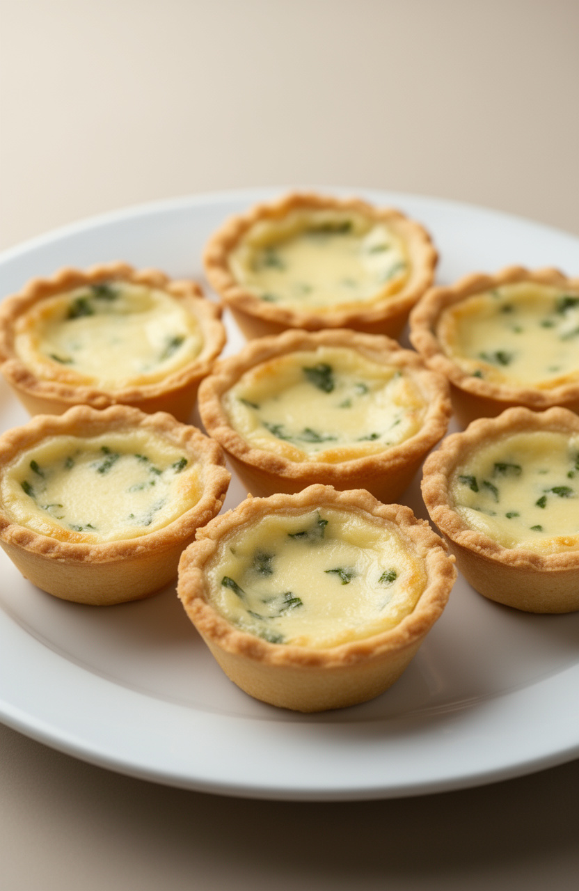 Spring Vegetable Quiche Bites