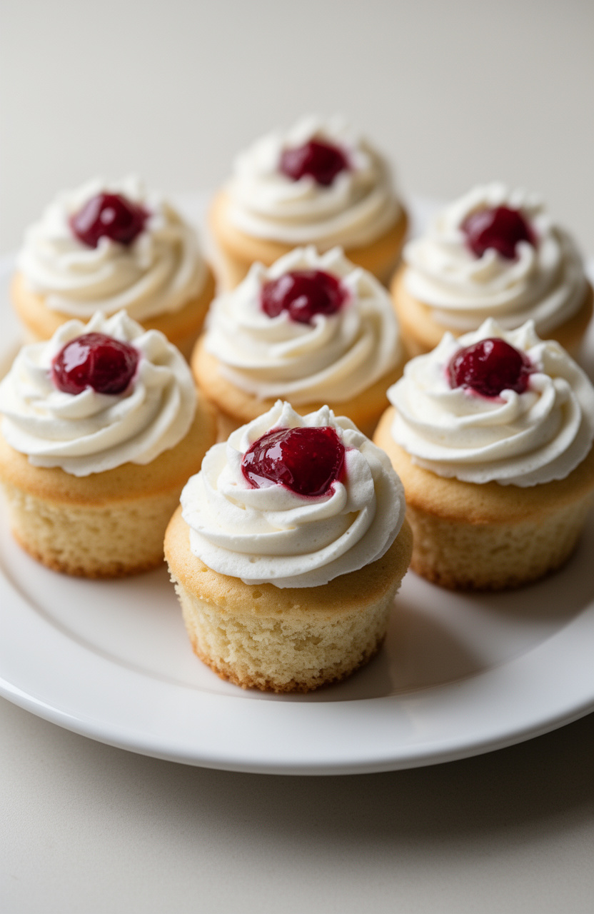 Strawberry Shortcake Cupcakes