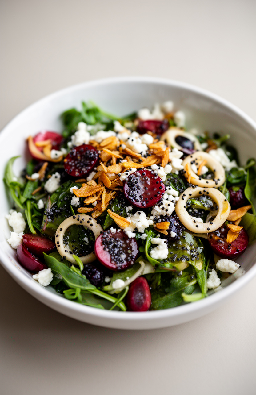 Strawberry Spinach Poppy Seed Salad
